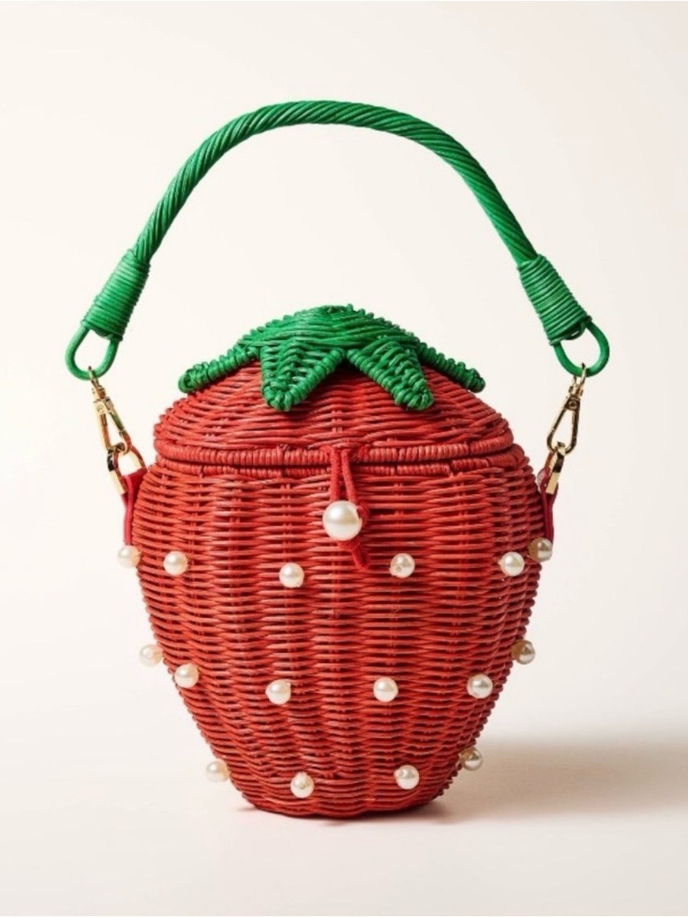 Kate Spade Target Strawberry wicker bag NWOT